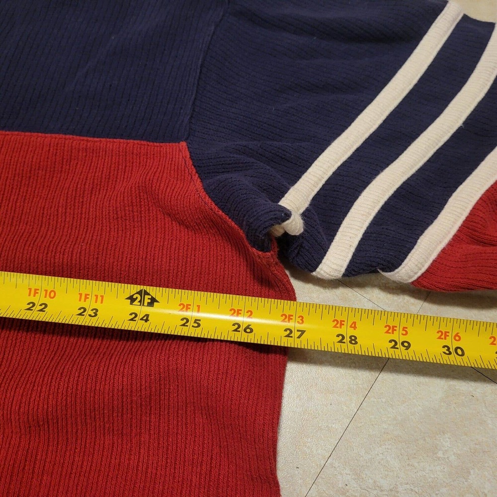 VTG Disney Store Mens L Large Mickey Mouse Ski‎ Lodge Embroidered Sweater - Picture 10 of 14